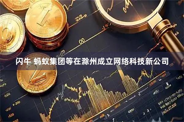 闪牛 蚂蚁集团等在滁州成立网络科技新公司